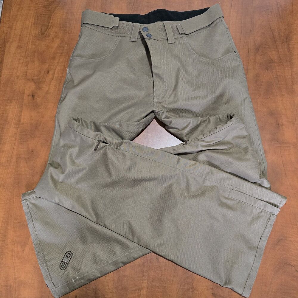 Airblaster Mens Beast Series 2L Flare Zip 30k mm Waterproofing Snow Pants M